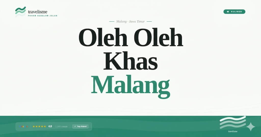 oleh oleh khas malang
