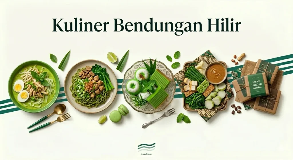 tempat makan bendungan hilir